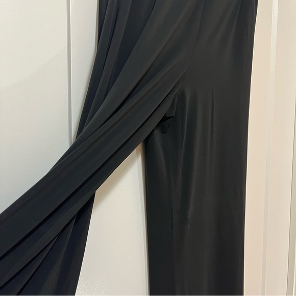 MARINA RINALDI - Stretchy Nylon Pant - Black - Women’s M - Picture 4 of 5